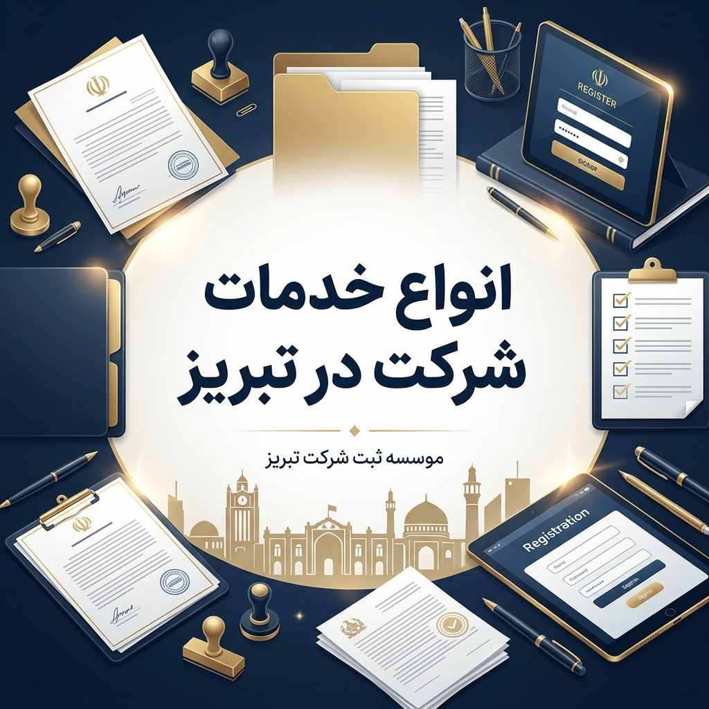 انواع ثبت شرکت در تبریز