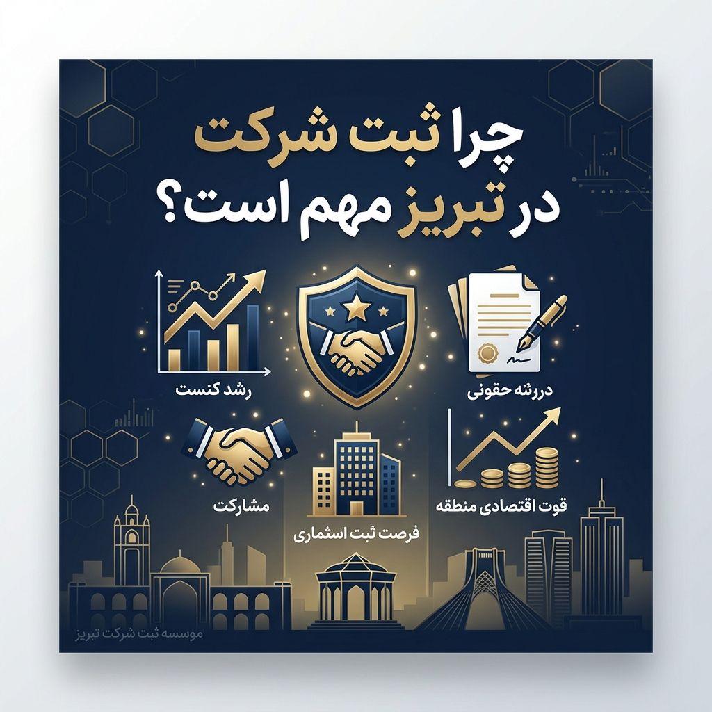 چرا ثبت شرکت در تبریز مهم است؟