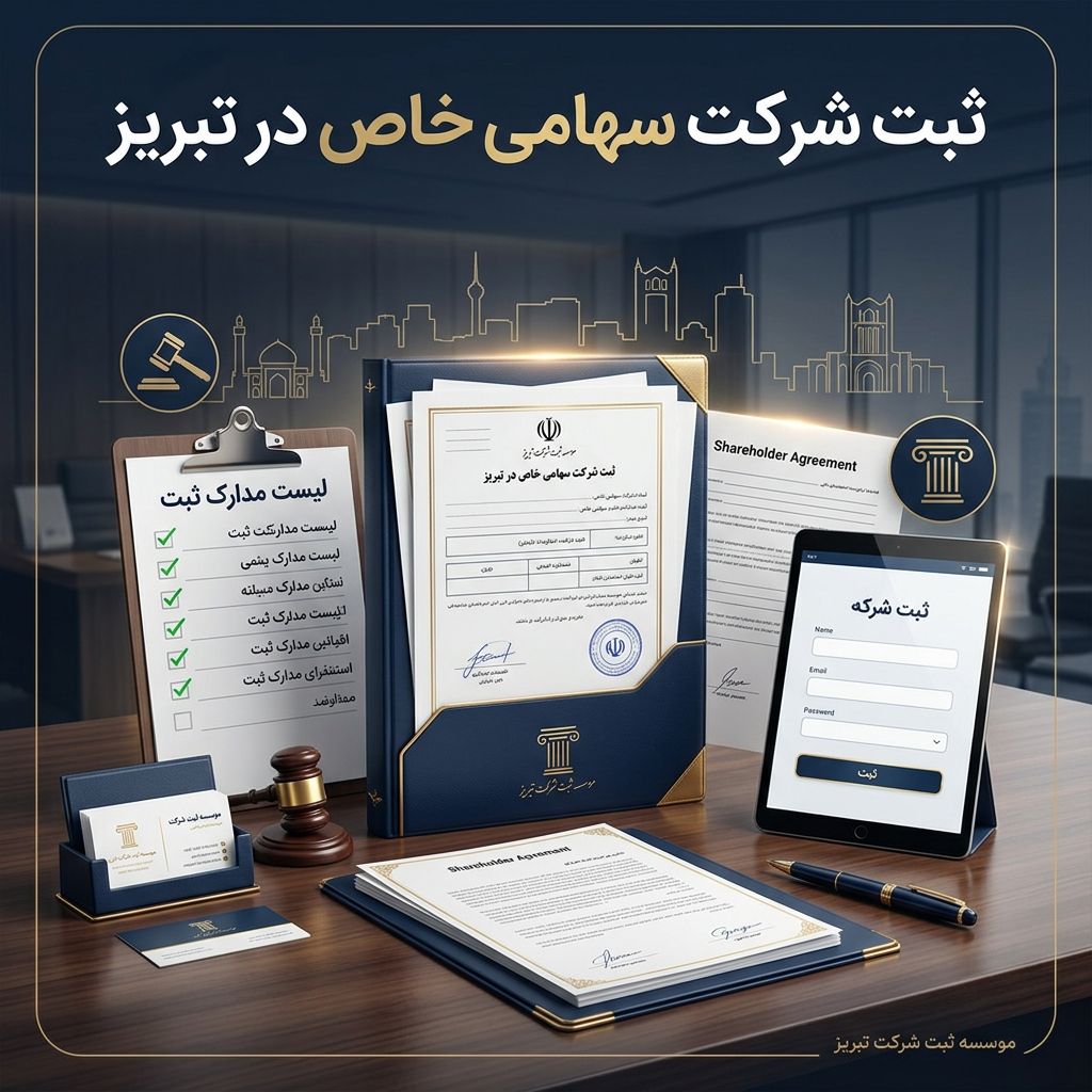 ثبت شرکت سهامی خاص در تبریز