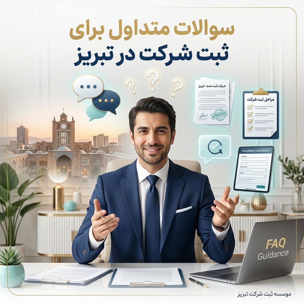 سوالات متداول در ثبت شرکت تبریز